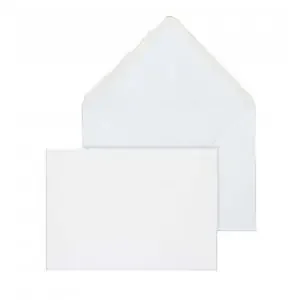 Blake Everyday Ultra White Wove Gummed Banker Invitation 133x197mm 120gsm Pack 500 Code ENV2205