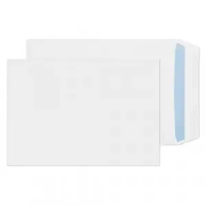 Blake Everyday White Self Seal Pocket 254x178mm 100gsm Pack 500 Code 3086