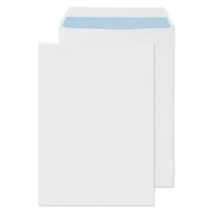 Blake Everyday White Self Seal Pocket 324x229mm 120gsm Pack 250 Code 14891