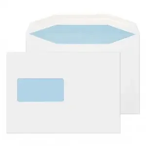 Blake Everyday White Window Gummed Mailer 155x220mm 90gsm Pack 500 Code 2801