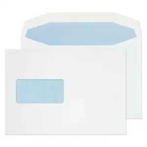 Blake Everyday White Window Gummed Mailer 162x229mm 115gsm Pack 500 Code 4808