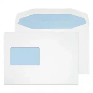 Blake Everyday White Window Gummed Mailer 162x229mm 90gsm Pack 500 Code 3855CBC