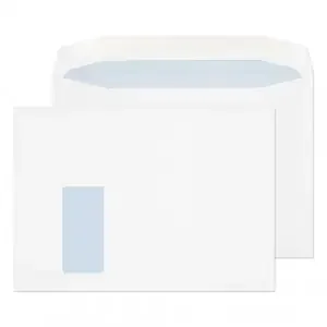 Blake Everyday White Window Gummed Mailer 229x324mm 100gsm Pack 250 Code 3810CBC