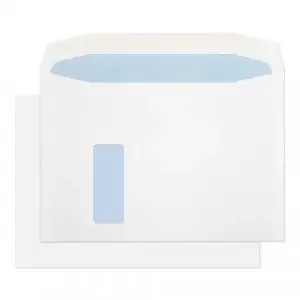 Blake Everyday White Window Gummed Mailer 229x324mm 120gsm Pack 250 Code 8710REV