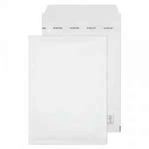 Blake Packaging Envelopes C5+ White Pocket Peel and Seal Bubble Padded 90gsm 260x180mm (Pack 100) – D/1