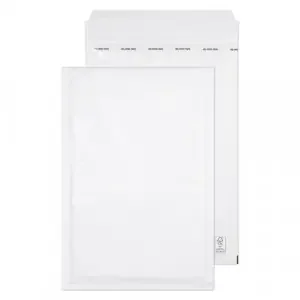 Blake Packaging Envelopes White Pocket Peel and Seal Bubble Padded 90gsm 340x220mm (Pack 100) – F/3