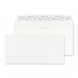 Blake Premium Business Brilliant White Wove Peel & Seal Wallet 110x220mm 120gsm Pack 25 Code 37254
