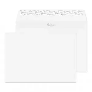 Blake Premium Business Brilliant White Wove Peel & Seal Wallet 162x229mm 120gsm Pack 50 Code 37455