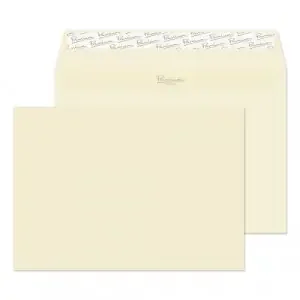 Blake Premium Business Cream Wove Peel & Seal Wallet 162x229mm 120gsm Pack 25 Code 61454