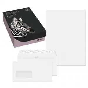 Blake Premium Business Ice White Wove Peel & Seal Soho Box 210X297mm 120Gm2 Pack 250 Code 31670 3P