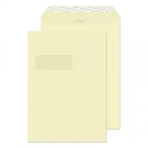 Blake Premium Business Vellum Wove Window Peel & Seal Pocket 324x229mm 120gsm Pack 250 Code 51892