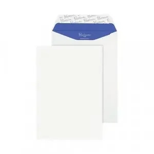 Blake Pure Super White Wove Peel & Seal Pocket 229x162mm 120gsm Pack 50 Code RP83455