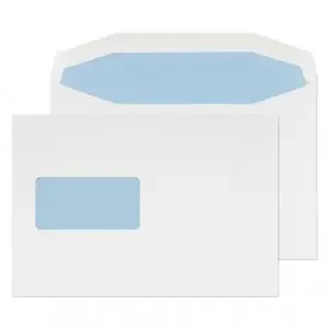 Blake Purely Everyday White Window Gummed Mailer 162X238mm 90Gm2 Pack 500 Code 4708 3P