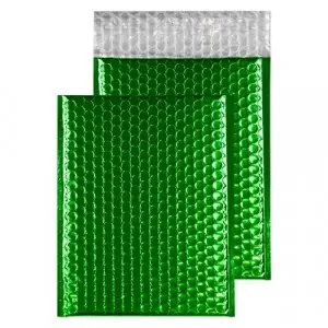 Blake Purely Packaging Emerald Green P&S Padded Bubble Pocket 250X180 70Mu Pk100 Code Mbgre250 3P