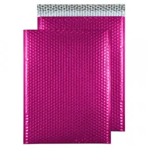 Blake Purely Packaging Party Pink Peel & Seal Padded Bubble Pocket 450X324 70Mu Pk50 Code Mbp450 3P