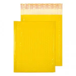 Blake Purely Packaging Yellow Neon Gloss Peel & Seal Pocket 250X180mm 70Mu Pack 100 Code Ngy250 3P