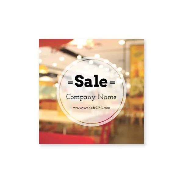 Blowout Sticker 2×2 Square