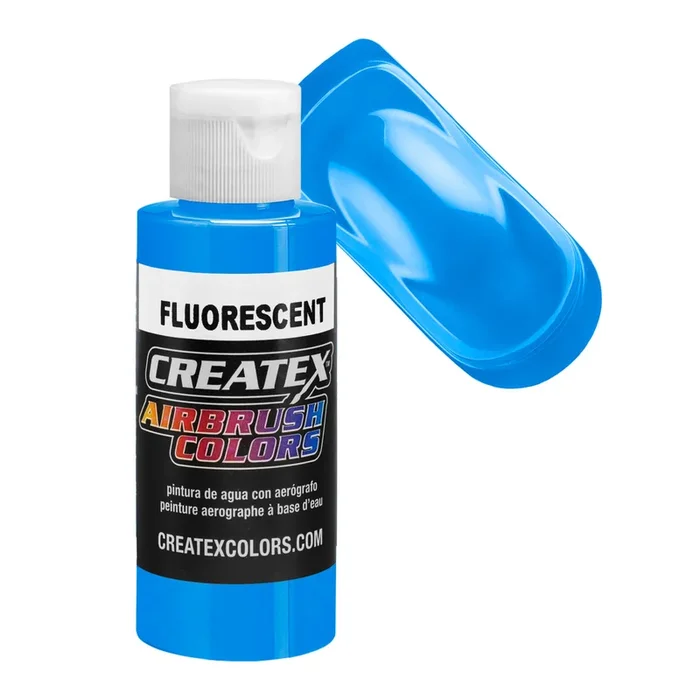 Blue – Fluorescent Neon Airbrush Paint, 2 oz.