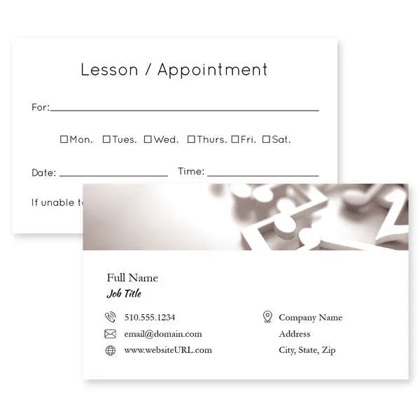 Blue Bravo Business Card 2×3-1/2 Rectangle
