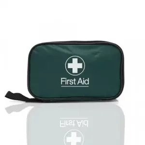 Blue Dot BS 8599-1 (2019) Personal Use First-Aid Kit In Green Zipped Bag – P1