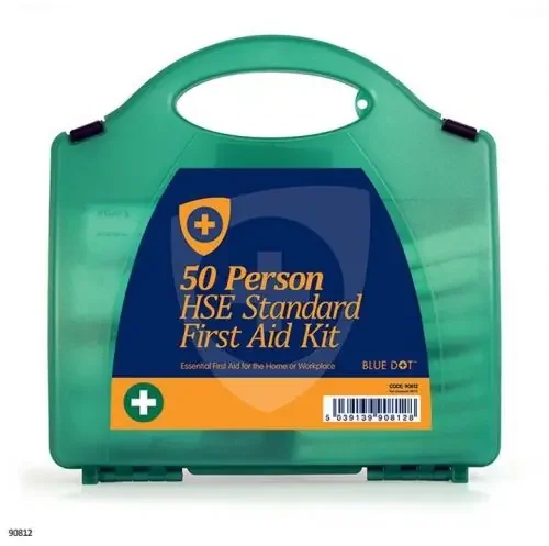 Blue Dot Eclipse HSE 50 Person First Aid Kit Green – 90812