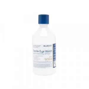 Blue Dot Sterile Eye Wash 500ml Bottle – 2143