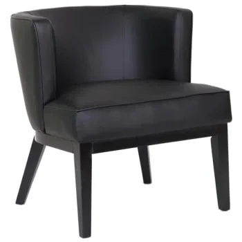 Boss Ava Accent Chair, Black