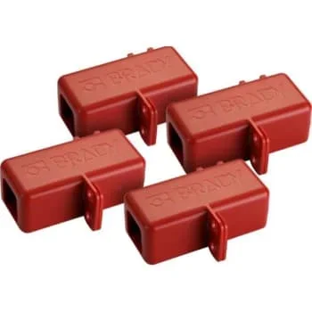Brady Batteryblock™ Battery Cable Lockout, Small Pack Of 24
