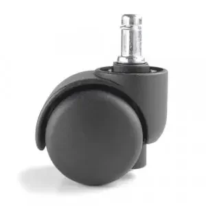 Brake loaded castor (pack of 5) 50mm – black