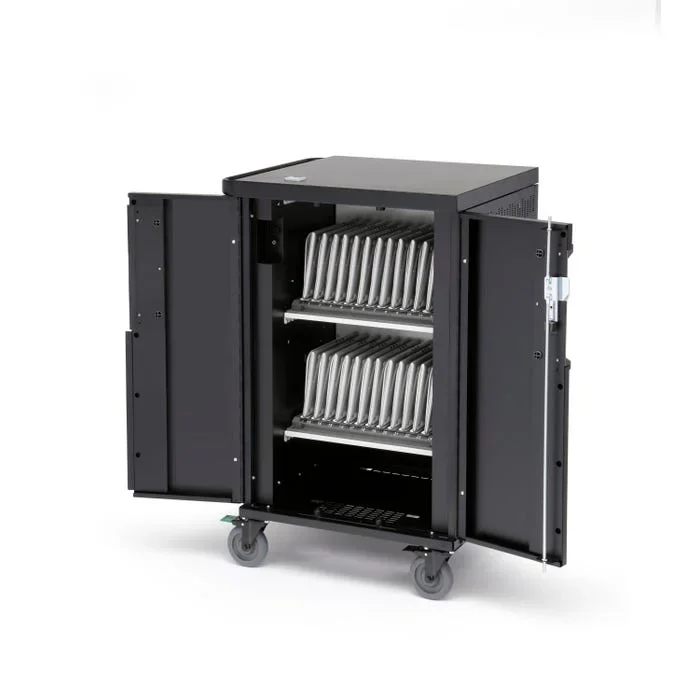 Bretford CoreX Charging Cart, 2 Shelves, Holds 20 to 24 Devices