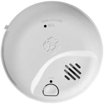 BRK Electronics Interconnectable Ion Smoke & CO Alarm With 10-Year Battery