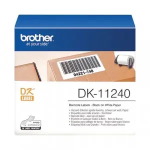 Brother DK Labels DK-11240 (51mm x 102mm) Barcode Labels (600 Labels)
