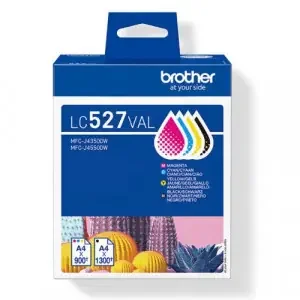 Brother LC527VAL Value Pack BCMY