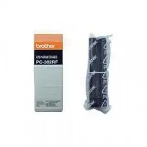 Brother PC302RF Thermal Fax Ribbon (Yield 470 Pages) Black Pack of 2