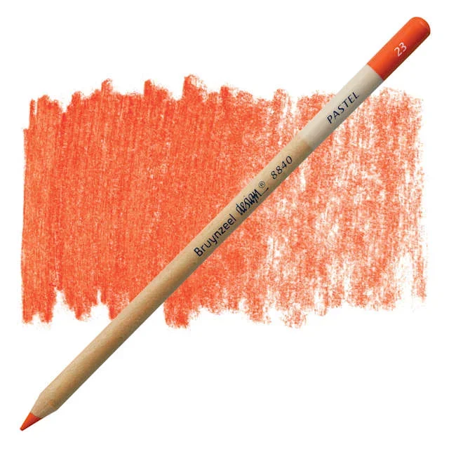 Bruynzeel Design Pastel Pencil – Orange 23
