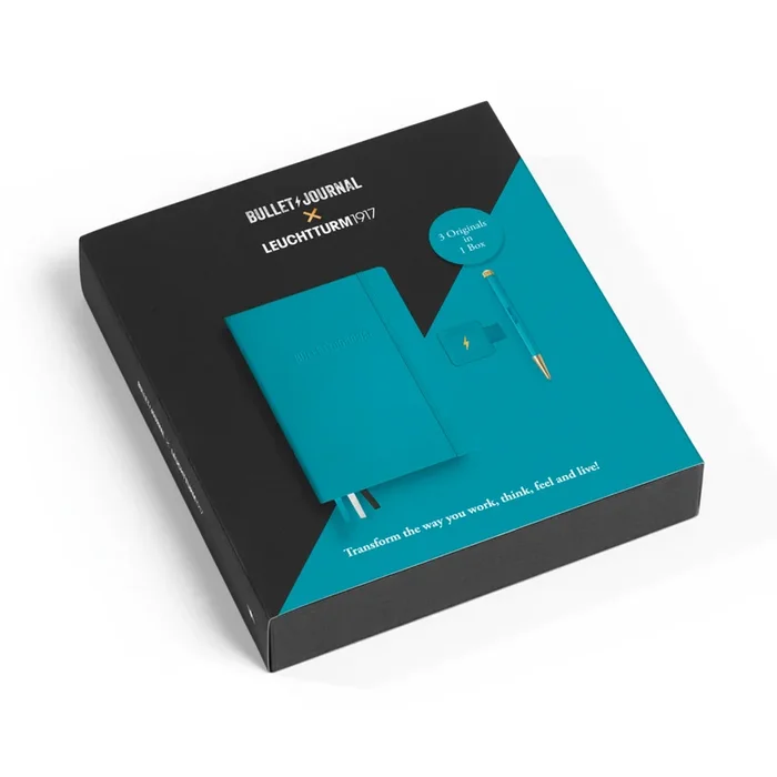 Bullet Journal Gift Set in Turquoise25