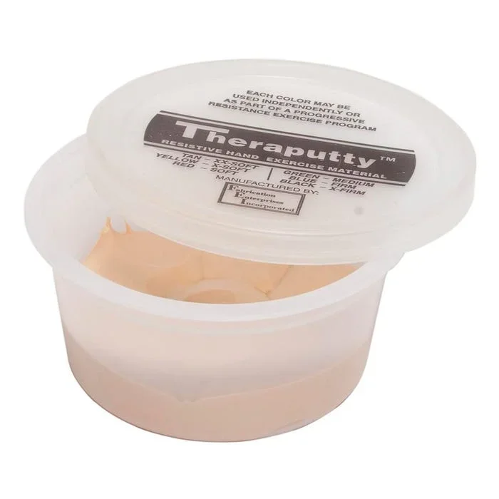 CanDo Theraputty XX-Soft, 3 Ounce, Tan
