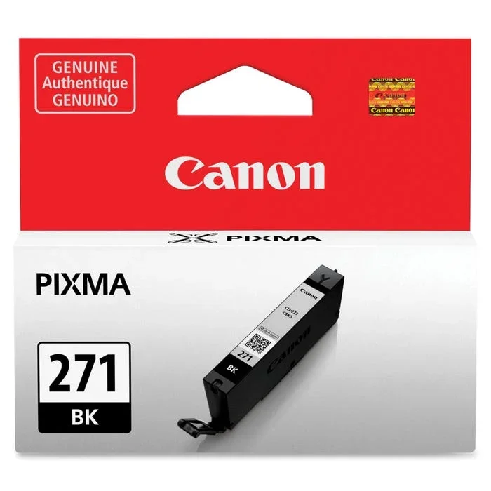Canon Ink Toner Cartridge, CLI271BK, Black