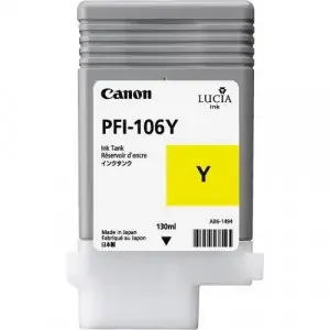 Canon PFI-106Y (Yellow) Ink Tank (130ml)