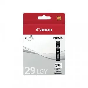 Canon PGI29LGY Light Grey Standard Capacity Ink 36ml – 4872B001