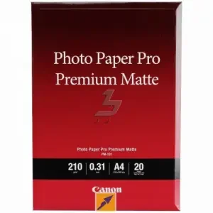 Canon PM-101 Premium A4 Matte Photo Paper 20 sheets – 8657B005