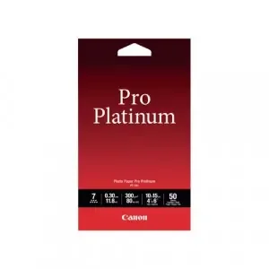 Canon Pro Platinum Photo Paper 4×6 Inch (Pack of 50) 2768B014