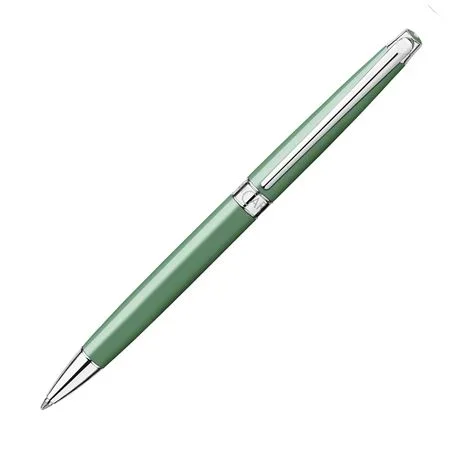 Caran Dache Slim Leman Vert de Gris Sage Green Ballpoint Pen