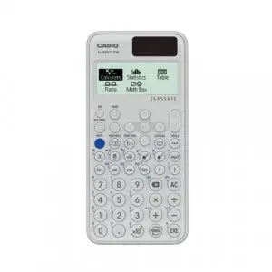 Casio FX-85GT CW ClassWiz Scientific Calculator Dual Powered White FX85GTCWWEWUT