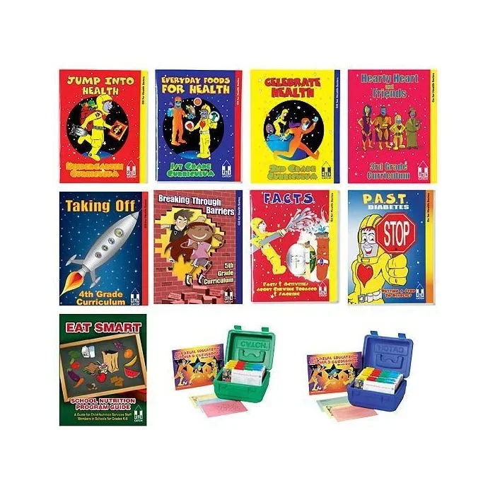 CATCH K to 5 Classroom and PE Activity Box Set