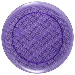 Caterer’s Corner Round Purple Tray, 14-in.