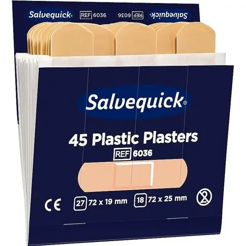 Cederroth Salvequick Plastic Plaster Refill (Pack 270) – CD5