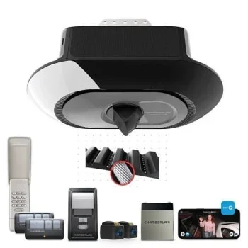 Chamberlain Secure View™ Camera Wi-Fi Garage Door Opener With Battery Backup
