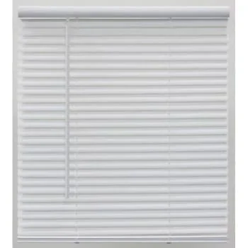Champion 1 In. Vinyl 55 In. X 48 In. Light Filtering Blind, White