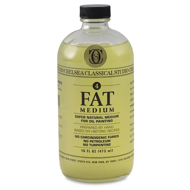Chelsea Classical Studio Oil Painting – Fat Medium, 16 oz